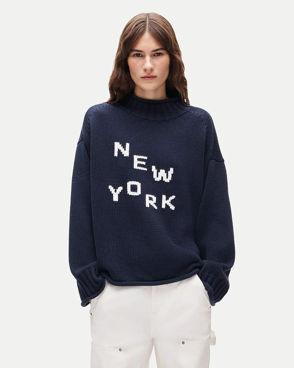 2025 Rollneck™ Sweater with New York Instarsia by J.Crew