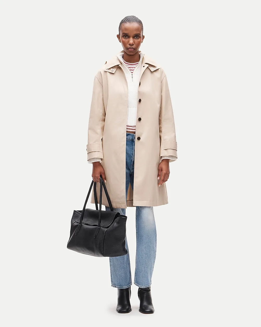 Soho Car Coat in Canvas