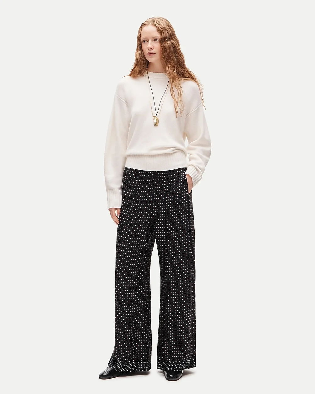 Tall Cosmo Pant in Daisy-Print Viscose Twill by J.Crew