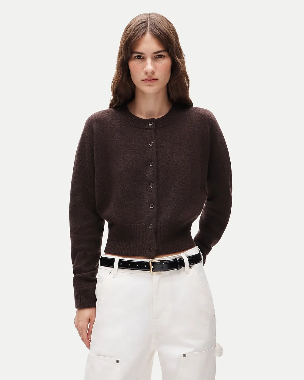 Cashmere Waisted Cardigan by J.Crew