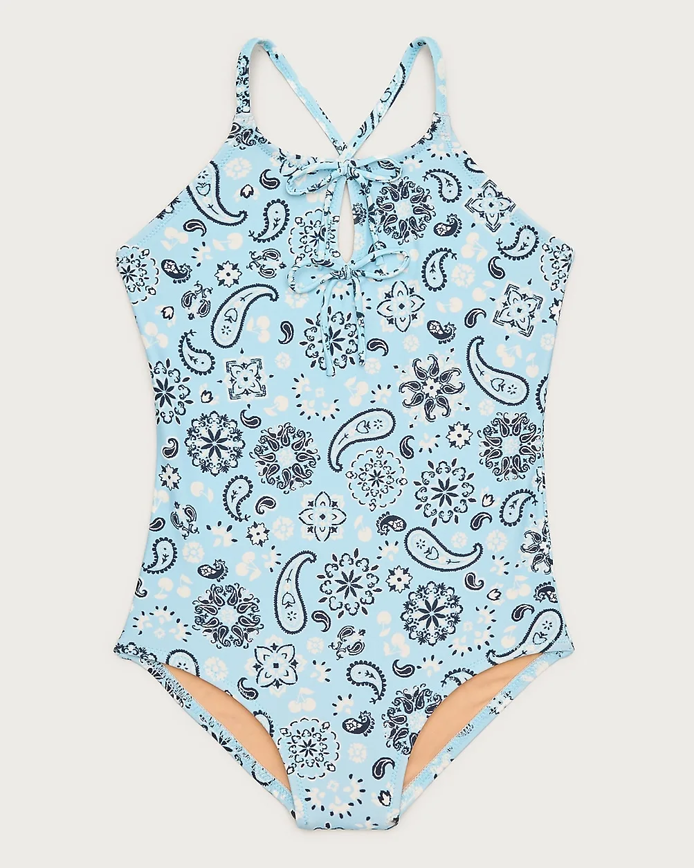 Double-Bow One-Piece Swimsuit by J.Crew