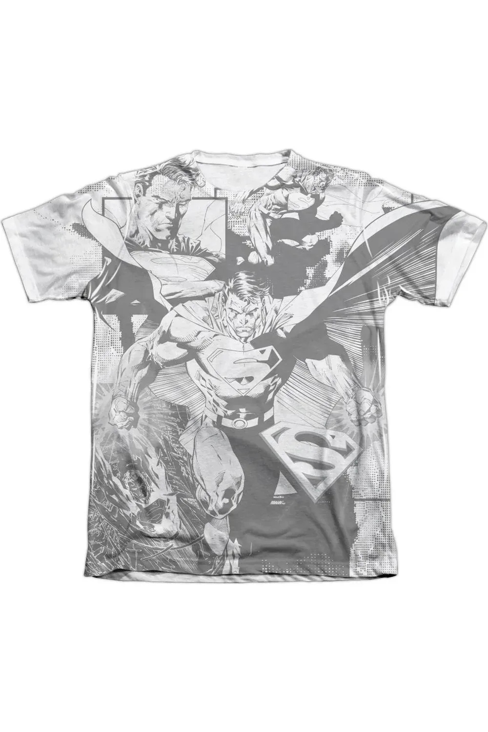 Superman Power Within 65/35 Poly/Cotton Short Sleeve Tee / T-Shirt by Gildan