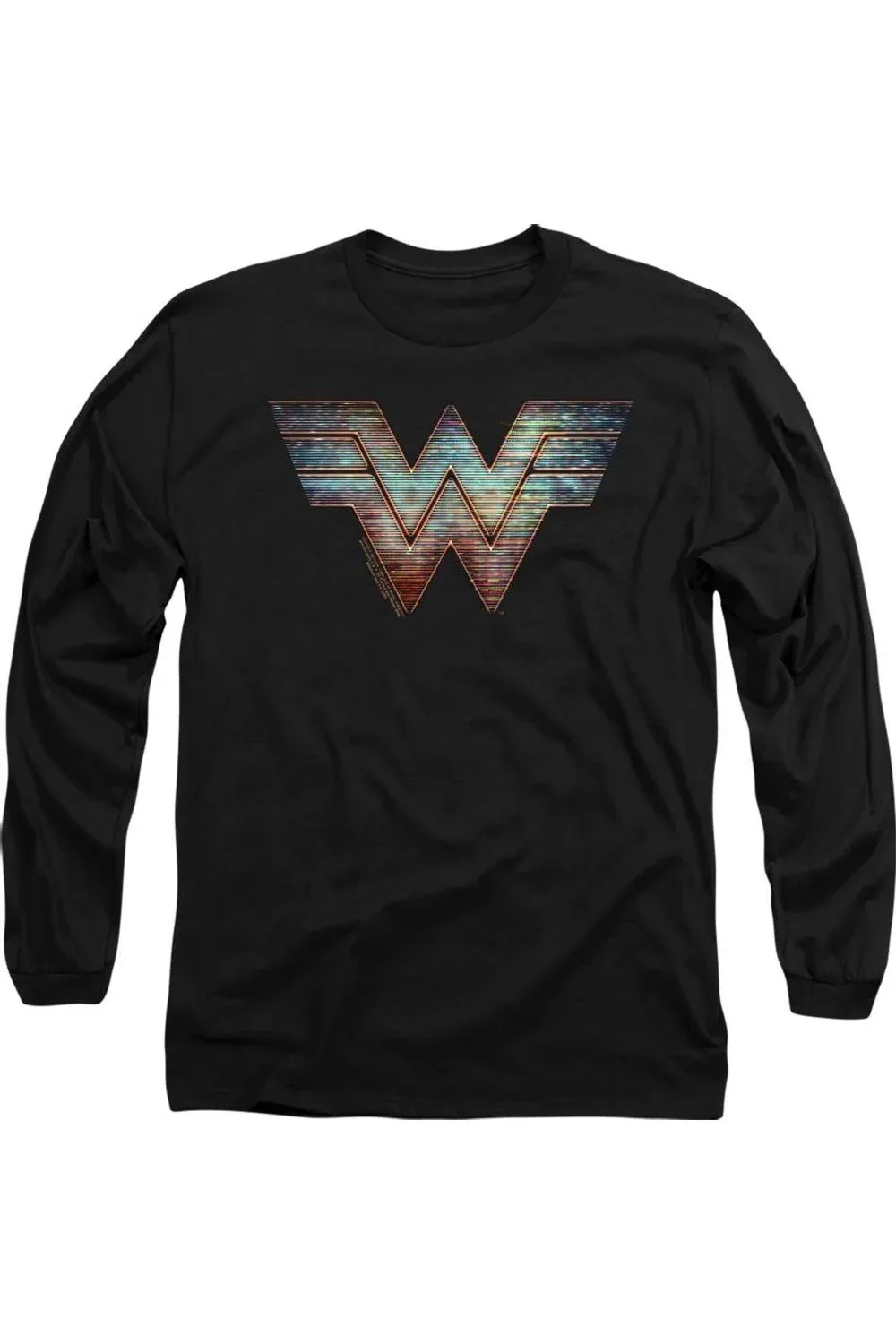 Wonder Woman 84 Static Logo Long Sleeve Tee / T-Shirt by Gildan