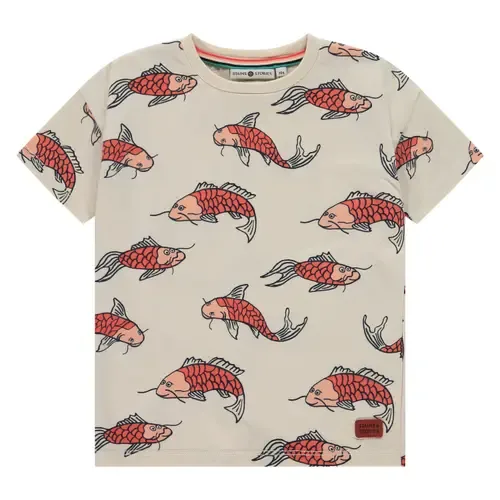Allover Print T-Shirt by Stains and Stories by Babyface