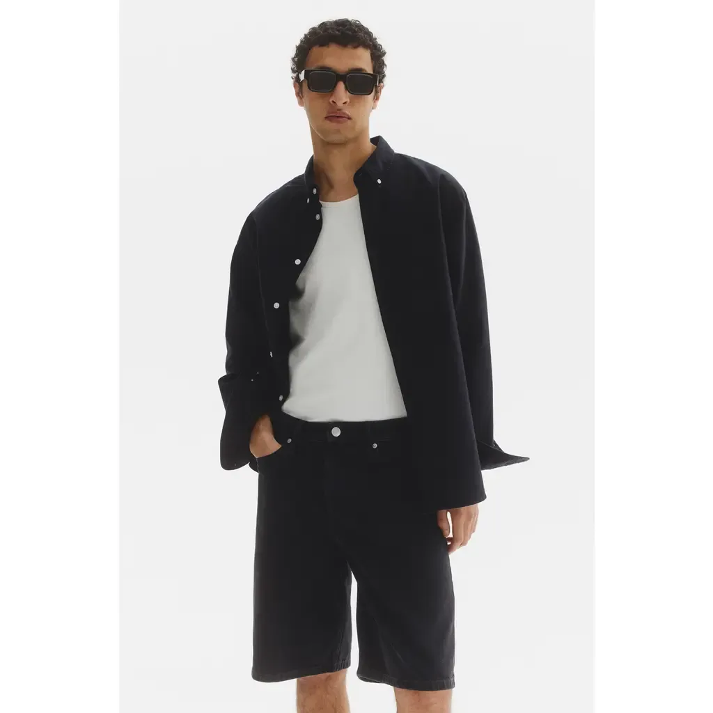 Relaxed Fit Denim Shorts by H&M