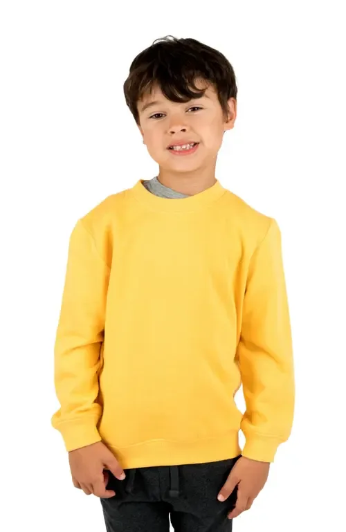 Pullover Sweatshirt, Long Sleeve, Solid Colors by Leveret