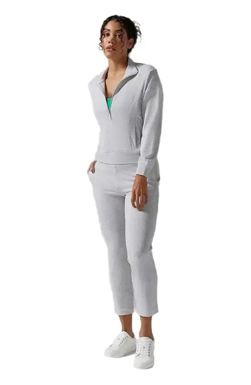 3/4 Zip Cozy Fleece Pullover by Tavi