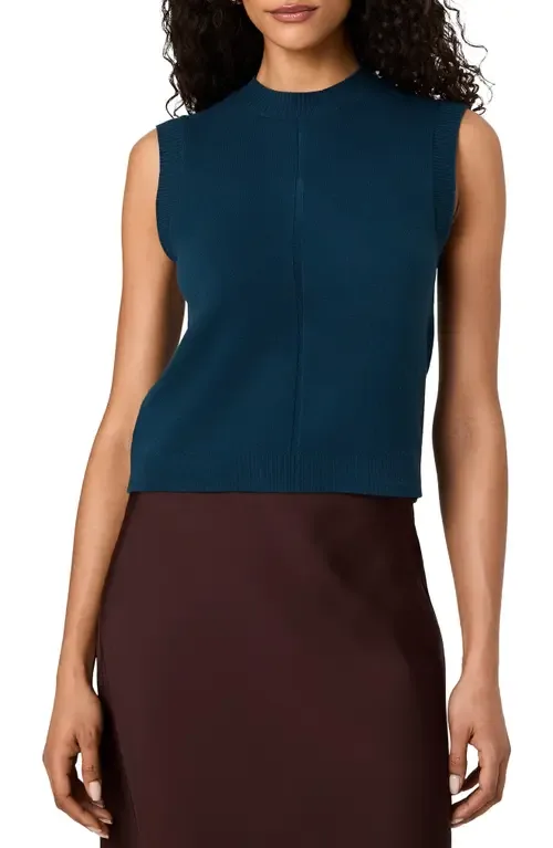 Babysoft Crewneck Sweater Tank by French Connection