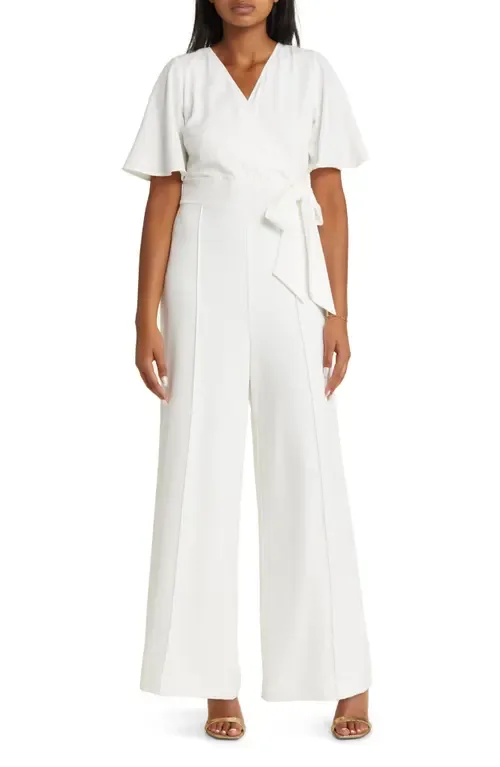 Karina Crepe Jumpsuit by Kiyonna