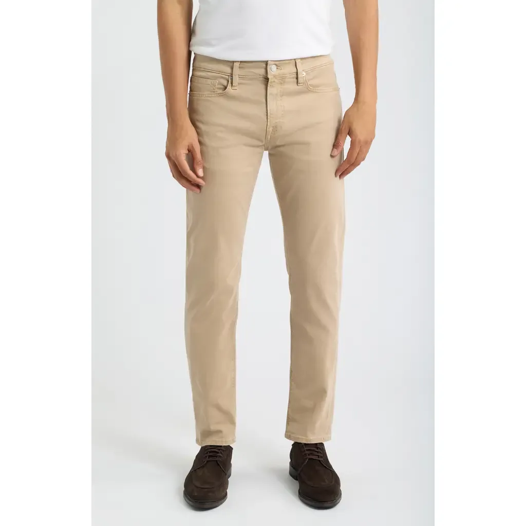 L'Homme Slim Fit Five-Pocket Twill Pants