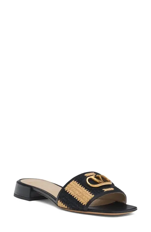 VLOGO Crochet Slide Sandal by Valentino Garavani