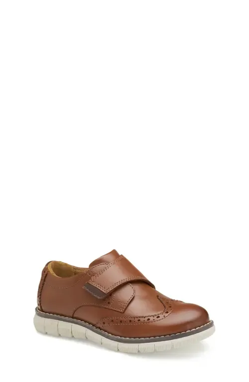 Holden Wingtip Monk Strap Shoe by Johnston & Murphy