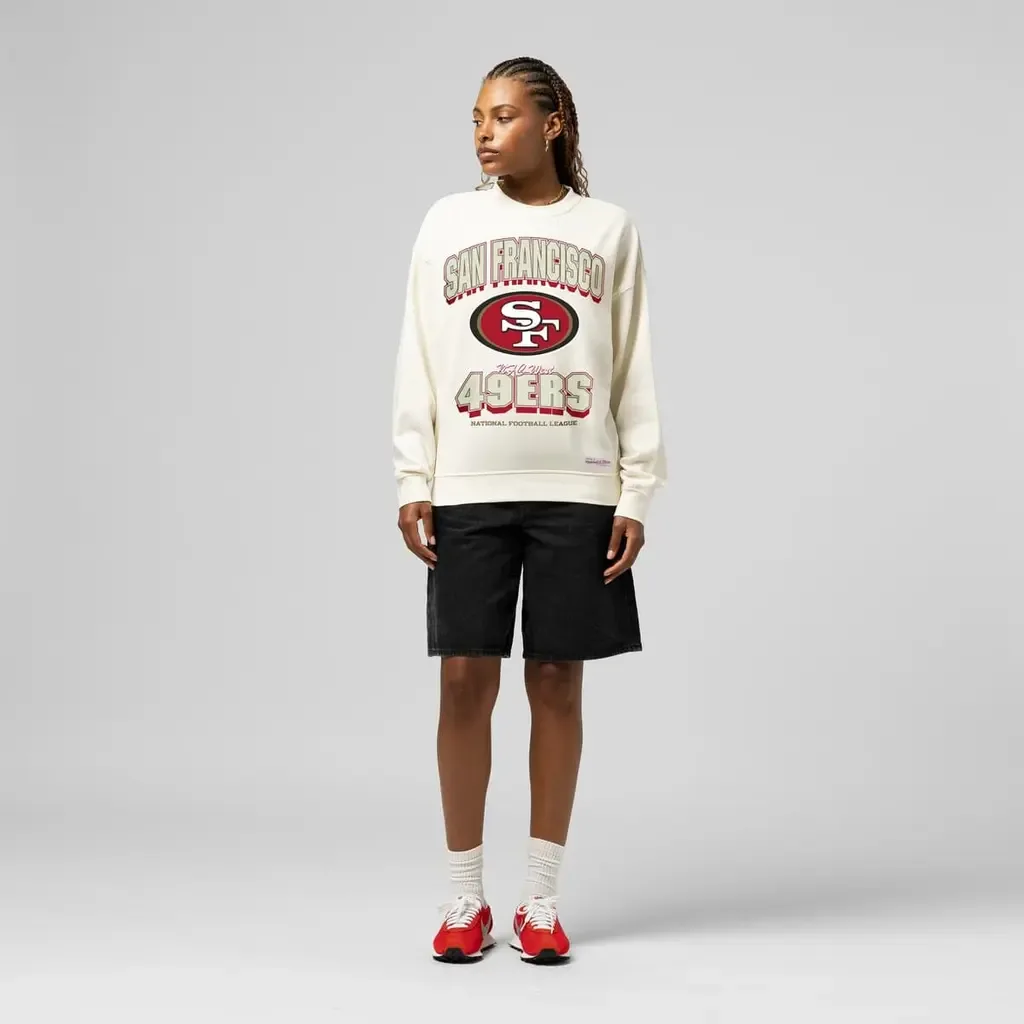 Mitchell & Ness San Francisco 49ers Tonal Arch Sweatshirt by Mitchell & Ness