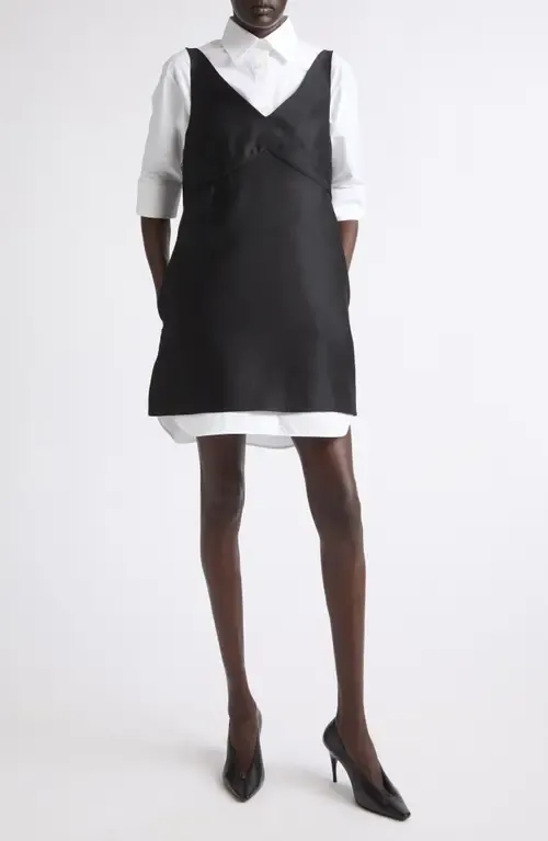 Hybrid Shirt Dress by Balenciaga