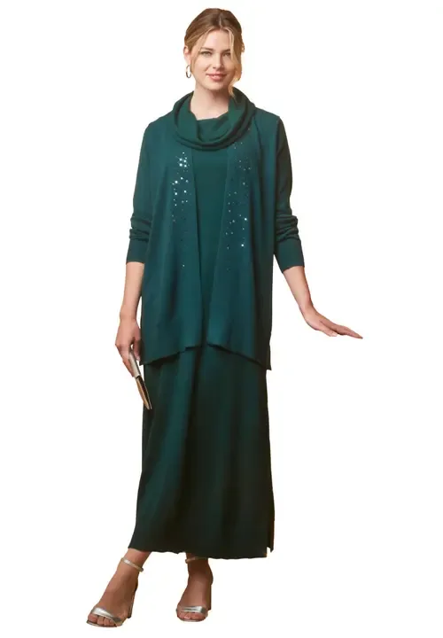 2 Piece Sweater Dress by Jessica London