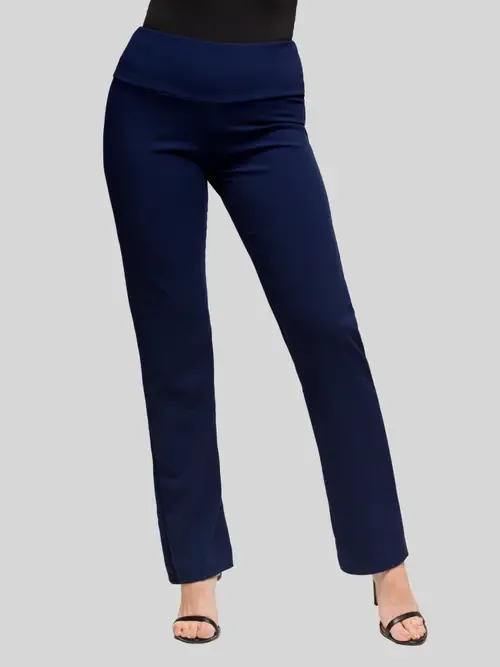 Comfortable Stretch High Waist Dress Pants