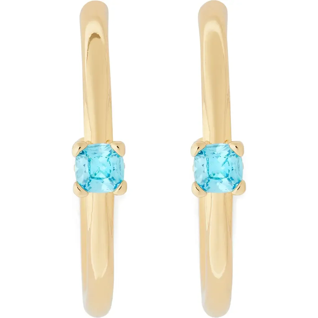 Cubic Zirconia Hoop Earrings by Kate Spade New York