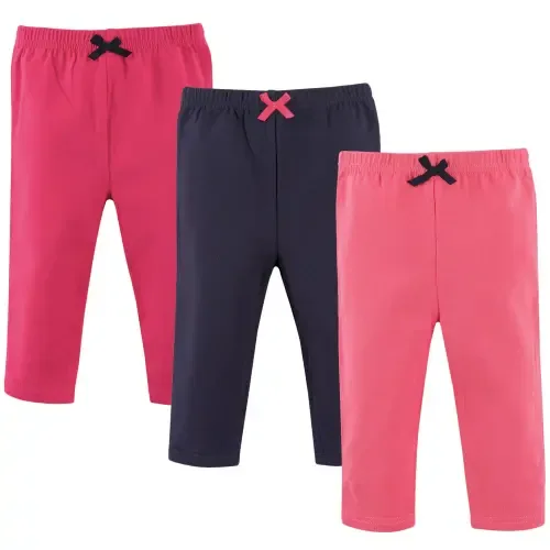 Durable Soft Cotton Leggings by Luvable Friends