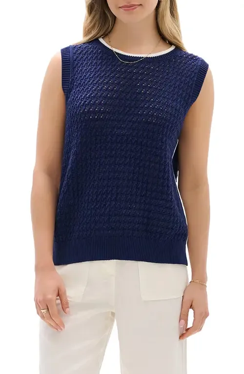 Cruz Cotton Sweater Tank by Hatley