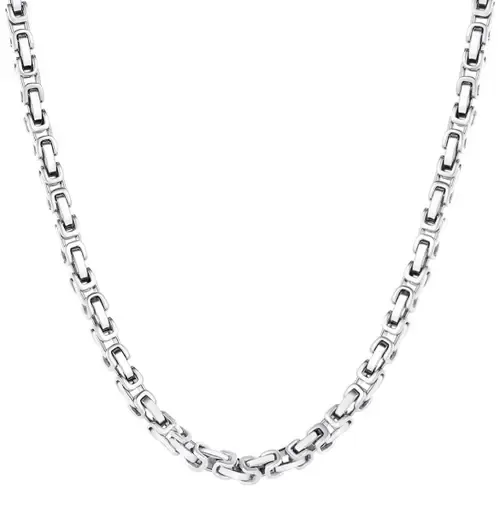 Sterling Silver Fancy Necklace by Donatello Gian