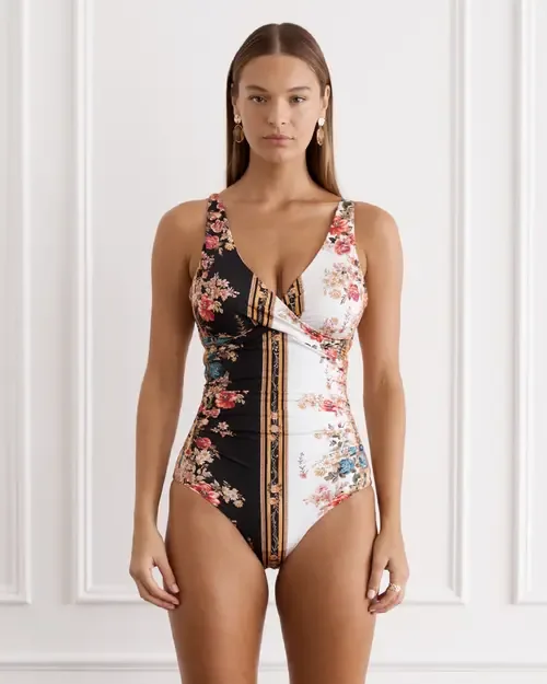 Eliana DD/E Cup One Piece in Sonnet by Aqua Blu