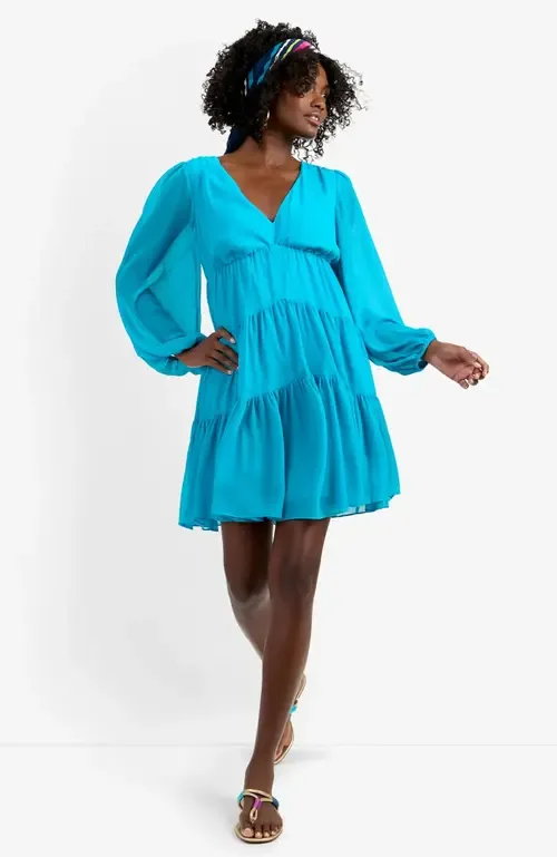 Make Merry Georgette Dress by Trina Turk
