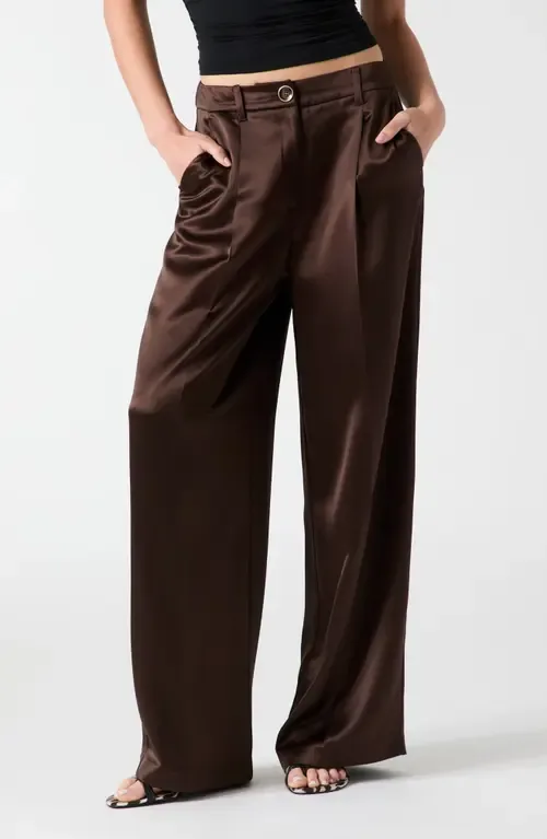 Flora Wide Leg Pants by GUESS