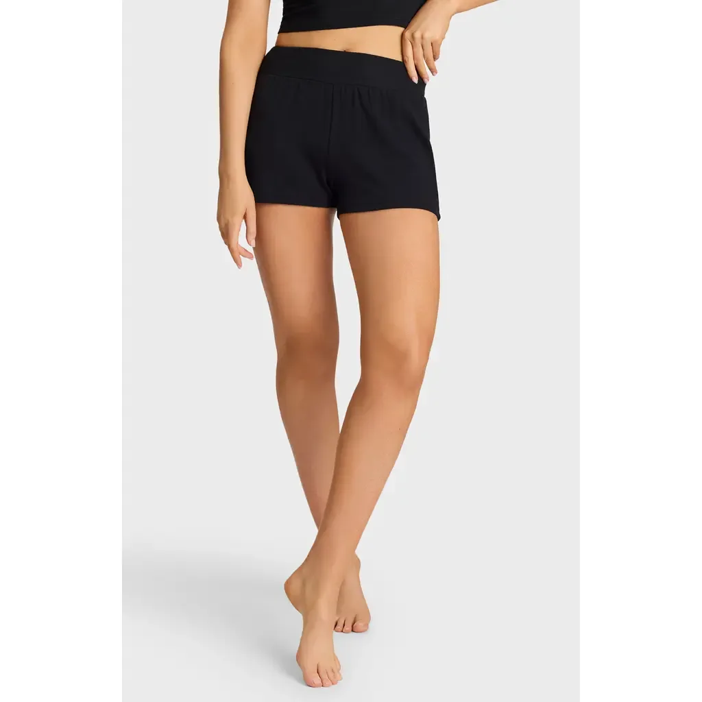 Better Than Basic Relaxed Rib Shorts by Commando