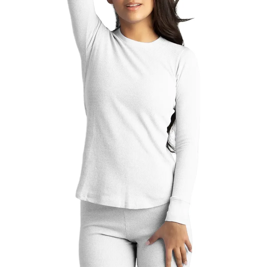 Waffle Long Sleeve Thermal Crew by Watson's