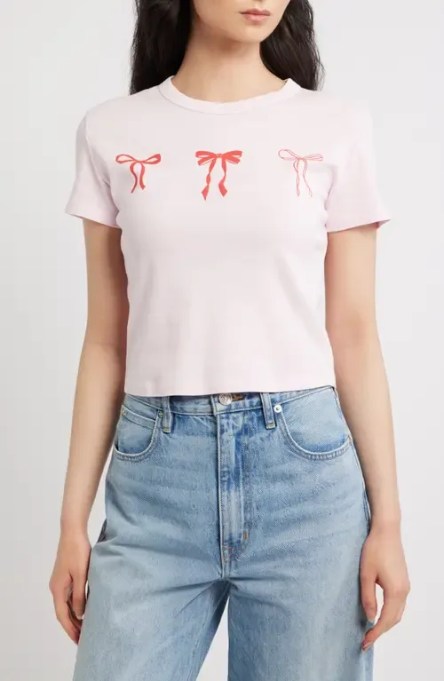 Bows Graphic T-Shirt by Junk Food