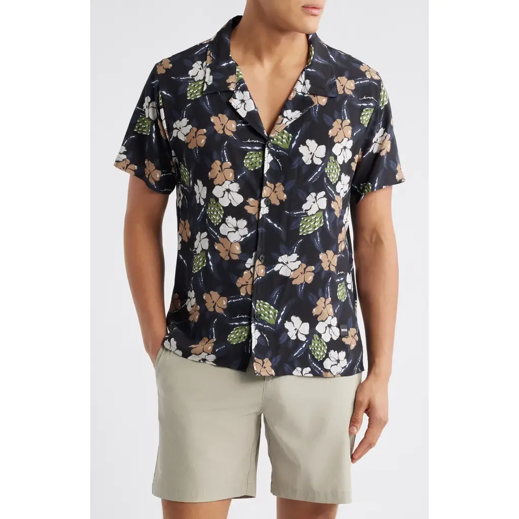 Beach Camp Shirt by BOSS