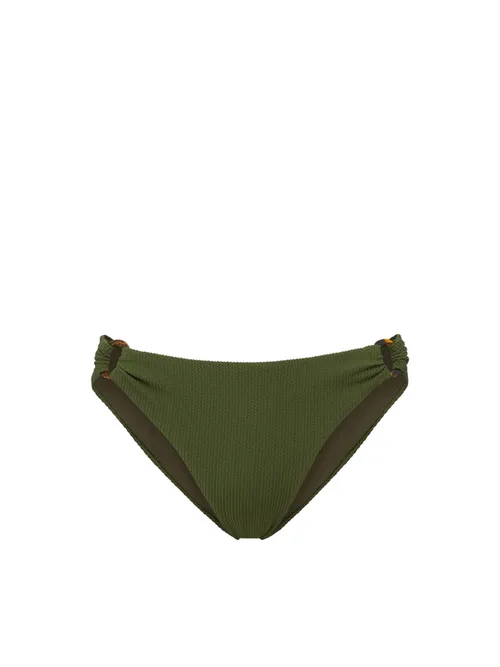 Camilla Ring Trim Lowrise Hipster Bikini Bottom by Change of Scenery