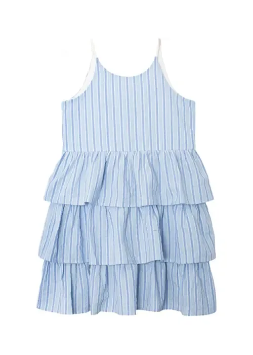 Up and Away Sleeveless Tiered Dress by Mabel + Honey