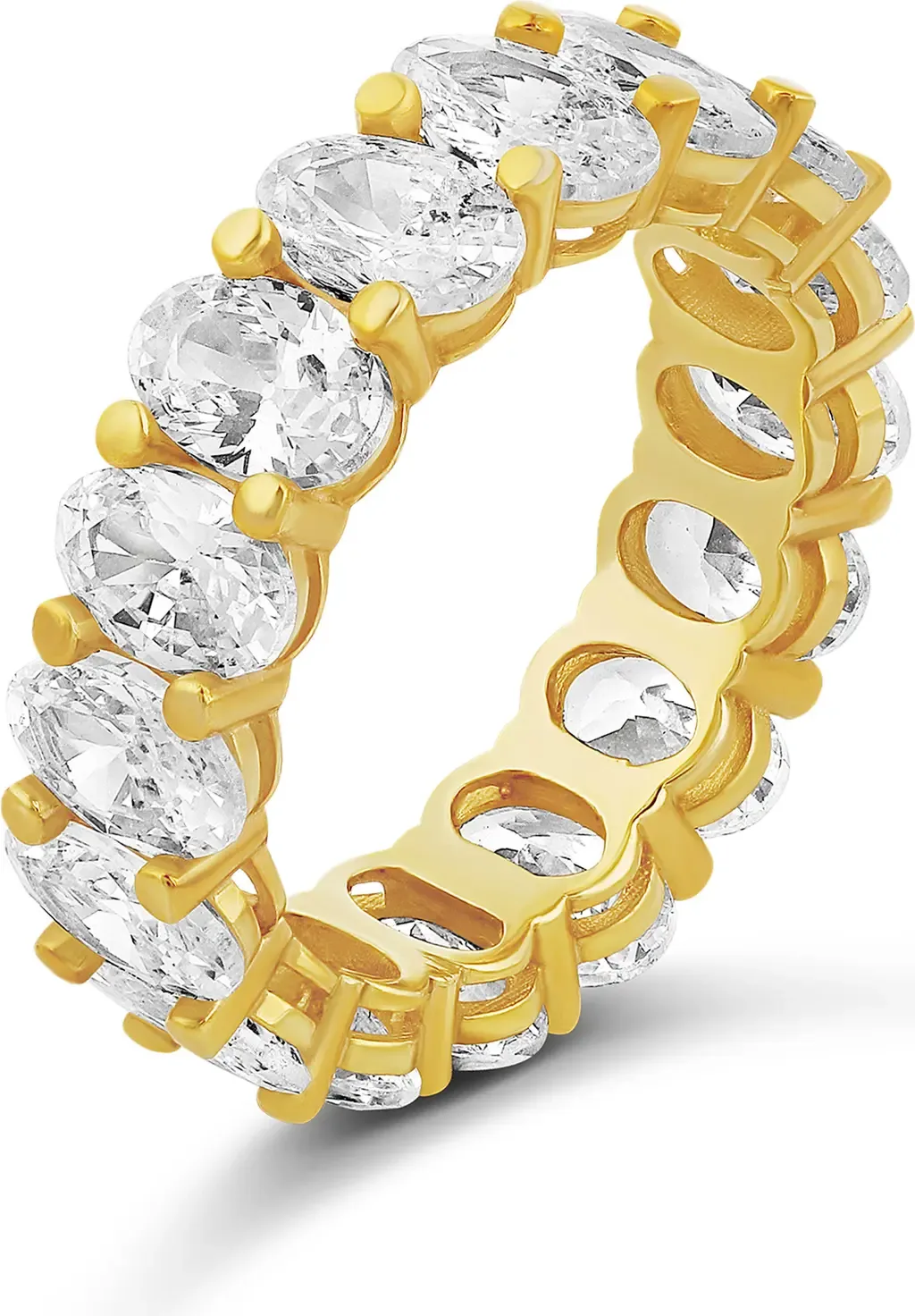 Cubic Zirconia Eternity Band by SHYMI