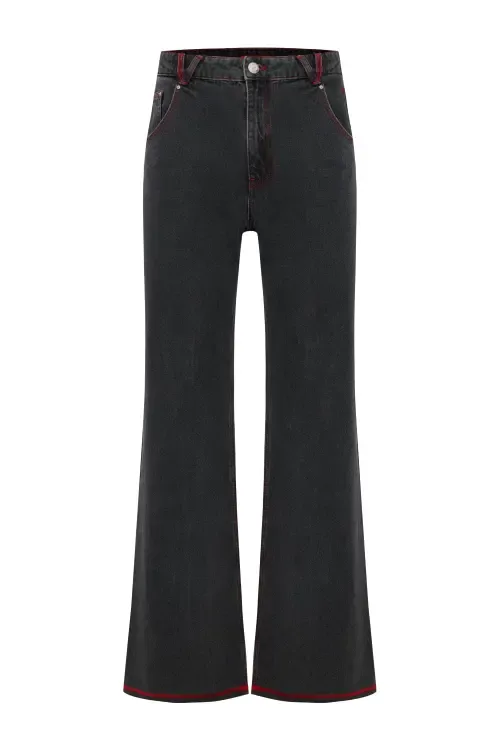 Pure Cotton Regular Fit Denim Pant by PCFG
