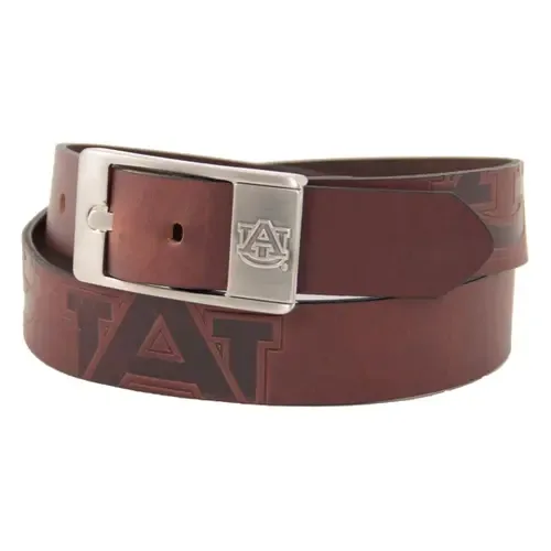 Auburn Tigers Brandish Leather Belt by EAGLES WINGS