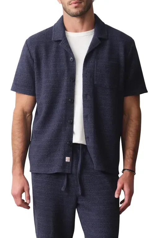Hugo Jacquard Resort Shirt by Marine Layer