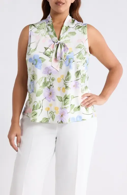 Sleeveless Matte Satin Top
