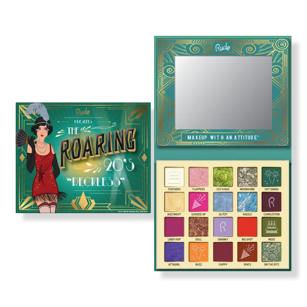 The Roaring 20's Eyeshadow Palette - Reckless by Rude