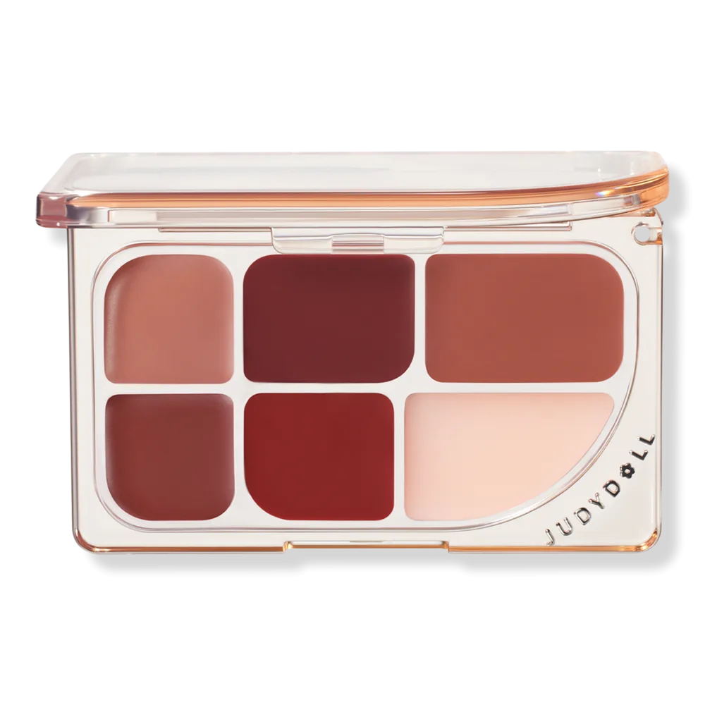 6-Color Multi-Use Lip Palette by JudyDoll