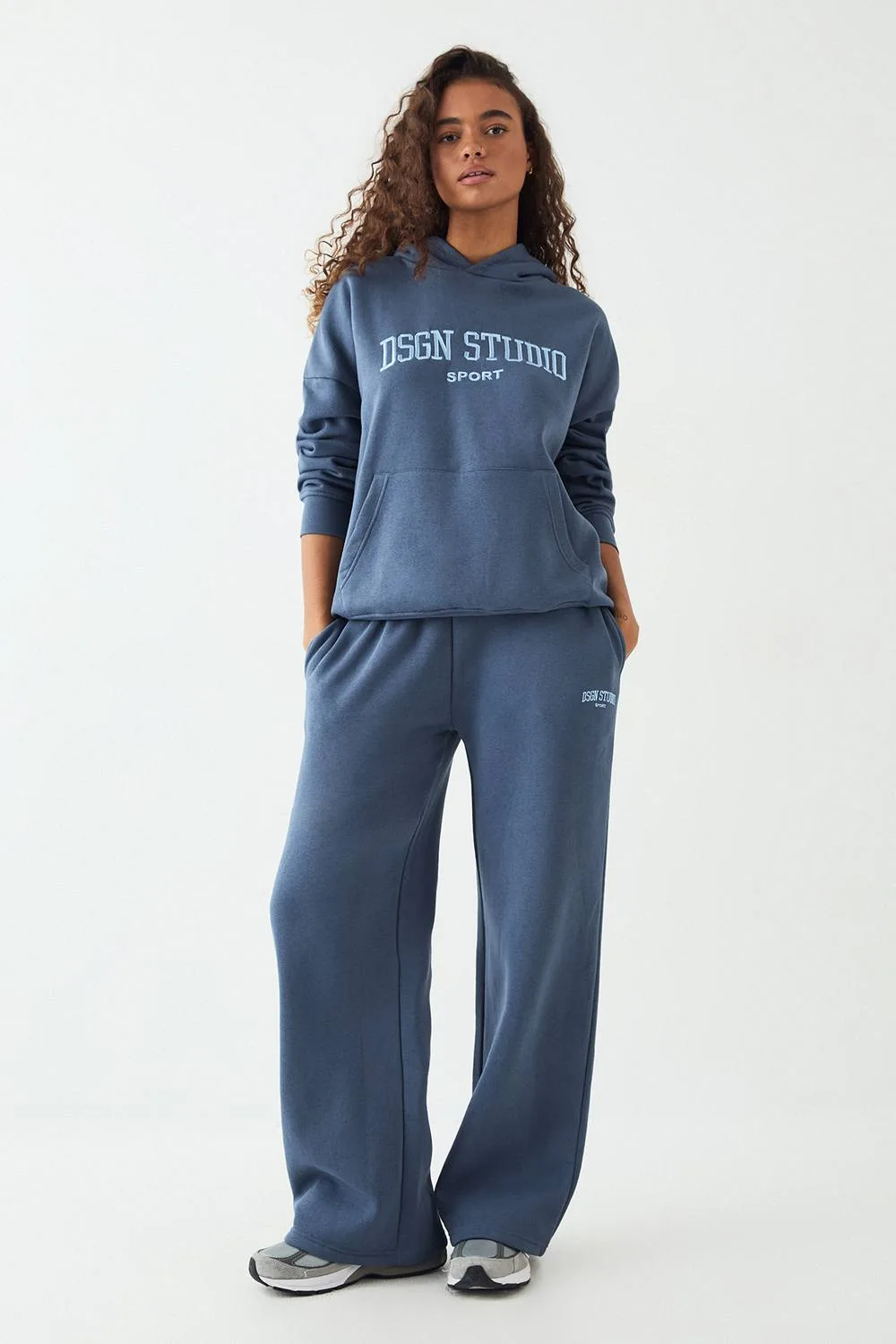 Sports Applique Hooded Tracksuit by DSGN Studio