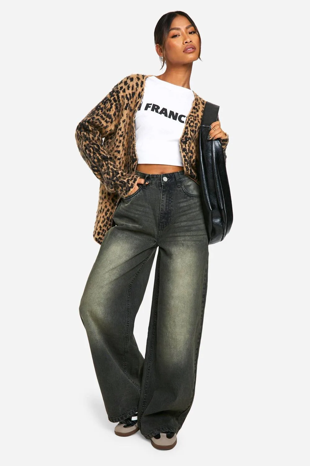 Wide Leg Jean by boohoo