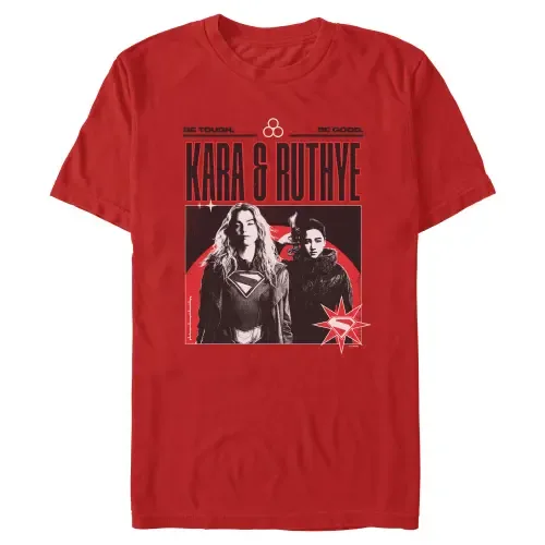 Kara and Ruthye Short Sleeve Graphic T-Shirt by Supergirl