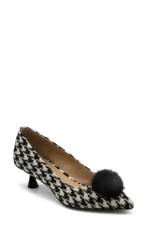 Amon Pointed Toe Kitten Heel Pump by Charles by Charles David