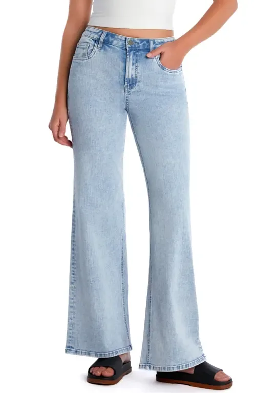 Myra Mid Rise Wide Leg Jeans by HINT OF BLU
