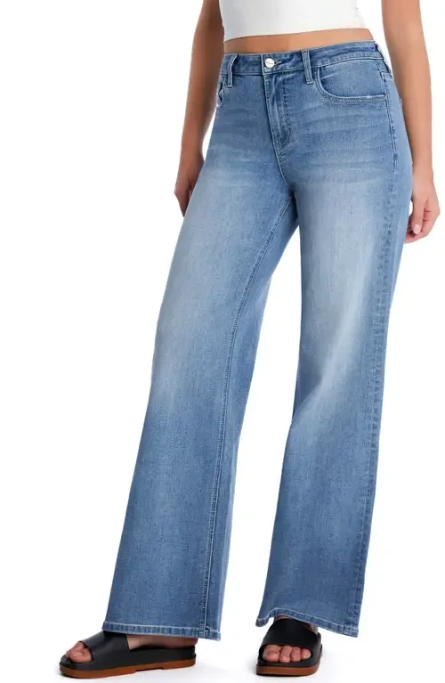 Myra Mid Rise Wide Leg Jeans