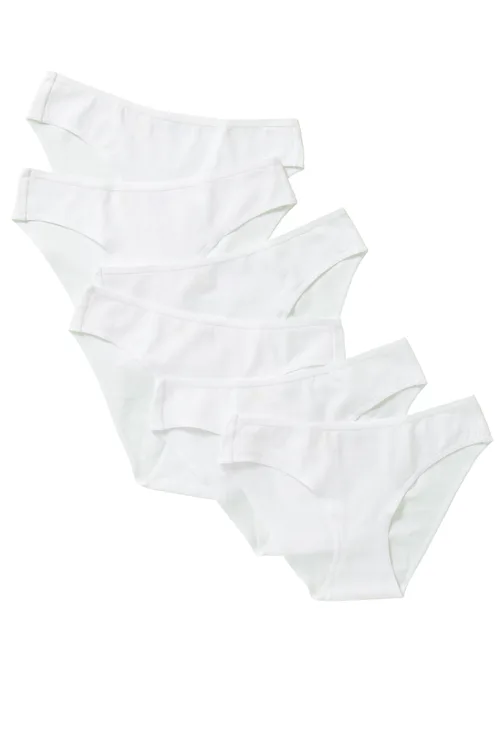 Daisy Cotton Undie 6PK by Yellowberry
