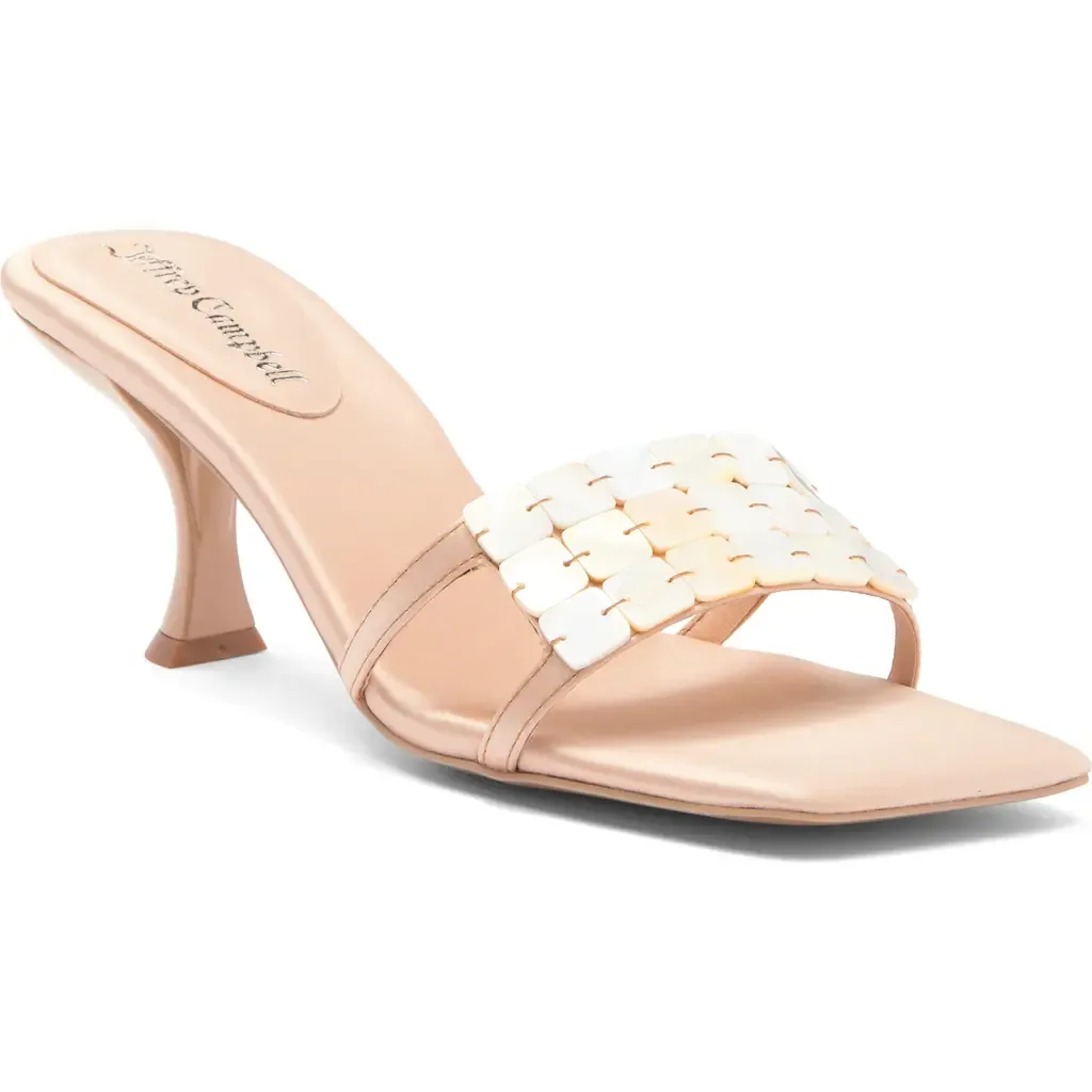Abalone Slide Sandal by Jeffrey Campbell