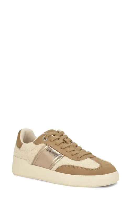 Linehan Faux Shearling Sneaker by Nine West