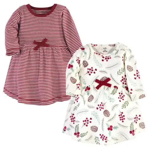 Organic Long-Sleeve Dress Pair by Touched by Nature